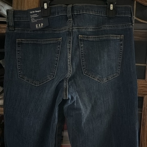 NWT Gap jeans straight leg size 12/31 - Picture 5 of 5